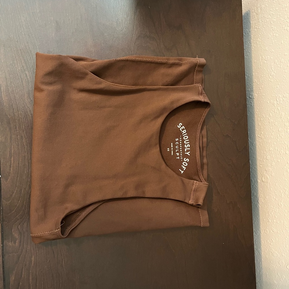 Aeropostale Brown Tank Top